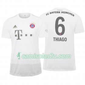 Camisolas de Futebol FC Bayern München Thiago 6 Equipamento Alternativa 2019/20 Manga Curta